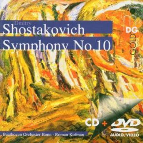 Dmitri Schostakowitsch (1906-1975): Symphonie Nr.10, DVD-Audio