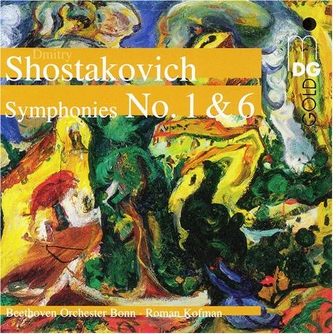 Dmitri Schostakowitsch (1906-1975): Symphonien Nr.1 & 6, Super Audio CD
