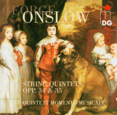 Georges Onslow (1784-1852): Streichquintette opp.34 &amp; 35, CD