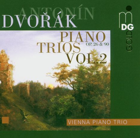 Antonin Dvorak (1841-1904): Klaviertrios Vol.2, CD