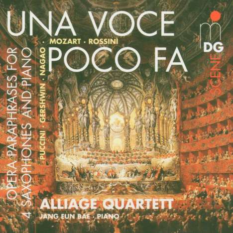 Alliage Quartett - Una Voce poco fa, CD