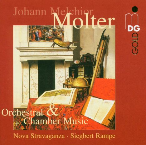 Johann Melchior Molter (1696-1765): Ouvertüren MWV 3 Nr.9 &amp; 13, CD