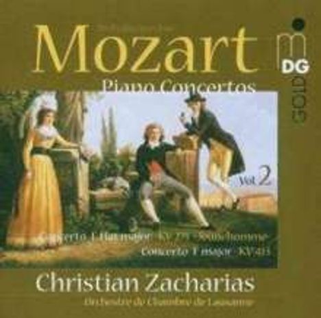 Wolfgang Amadeus Mozart (1756-1791): Klavierkonzerte Vol.2, Super Audio CD