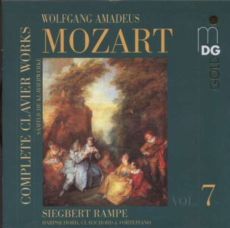 Wolfgang Amadeus Mozart (1756-1791): Sämtliche Klavierwerke Vol.7, CD