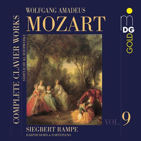 Wolfgang Amadeus Mozart (1756-1791): Sämtliche Klavierwerke Vol.9, CD