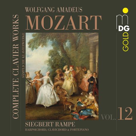 Wolfgang Amadeus Mozart (1756-1791): Sämtliche Klavierwerke Vol.12, CD