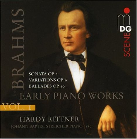 Johannes Brahms (1833-1897): Klavierwerke Vol.1 - Frühe Klavierwerke, CD