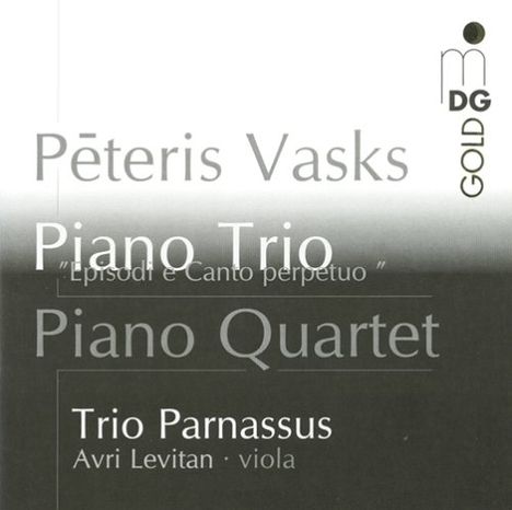 Peteris Vasks (geb. 1946): Klavierquartett, CD