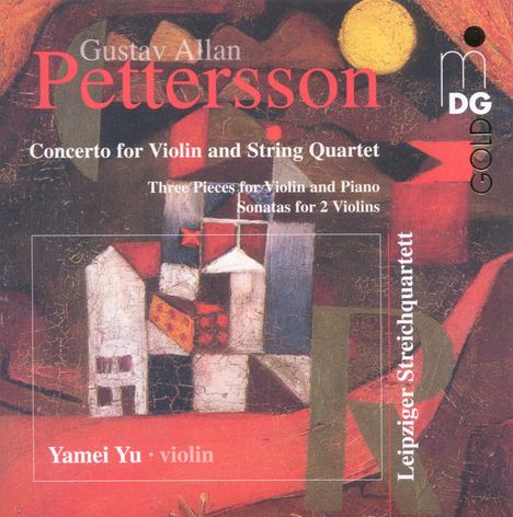 Allan Pettersson (1911-1980): Violinkonzert Nr.1 für Violine &amp; Streichquartett, CD