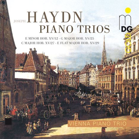 Joseph Haydn (1732-1809): Klaviertrios H15 Nr.12,25,27,29, CD