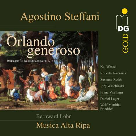 Agostino Steffani (1654-1728): Orlando generoso, 3 CDs