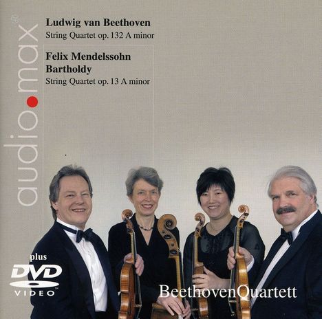 Ludwig van Beethoven (1770-1827): Streichquartett Nr.15, 1 Super Audio CD und 1 DVD