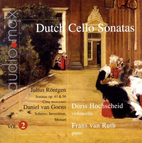 Doris Hochscheid - Dutch Sonatas für Cello &amp; Klavier Vol.2, Super Audio CD