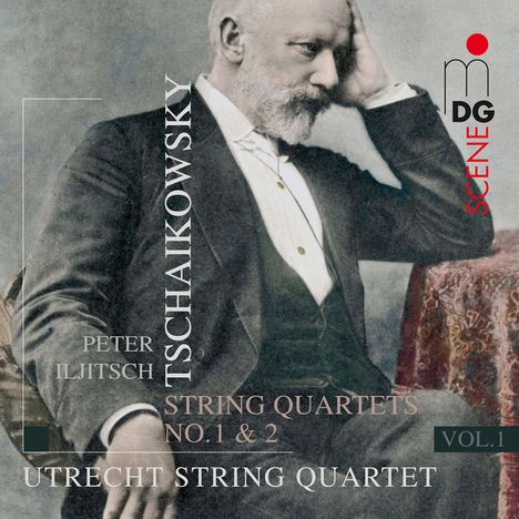 Peter Iljitsch Tschaikowsky (1840-1893): Streichquartette Vol.1, Super Audio CD