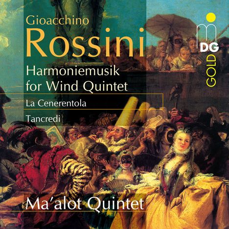 Gioacchino Rossini (1792-1868): Harmoniemusiken zu "Tancredi" &amp; "La Cenerentola", CD