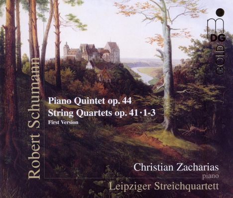 Robert Schumann (1810-1856): Streichquartette Nr.1-3, 2 CDs