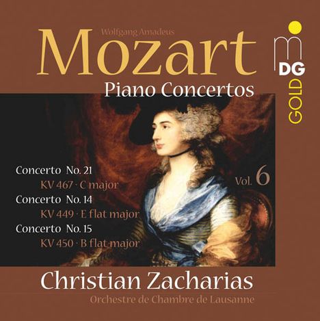 Wolfgang Amadeus Mozart (1756-1791): Klavierkonzerte Vol.6, Super Audio CD