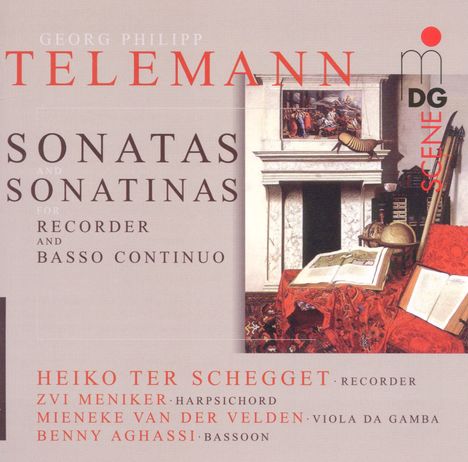 Georg Philipp Telemann (1681-1767): Sonaten &amp; Sonatinen für Blockflöte &amp; Bc, Super Audio CD