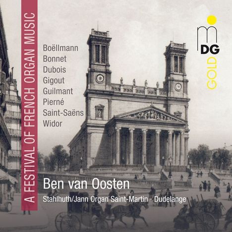 Ben van Oosten - A Festival of French Organ Music, CD
