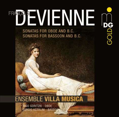 Francois Devienne (1759-1803): Sonaten für Oboe &amp; Bc opp.70 &amp; 71, 2 CDs