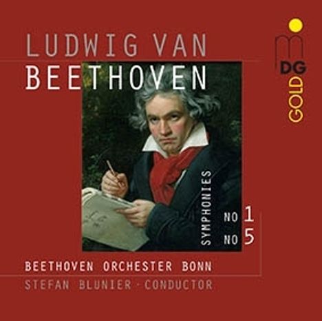 Ludwig van Beethoven (1770-1827): Symphonien Nr.1 &amp; 5, Super Audio CD