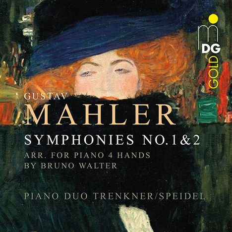 Gustav Mahler (1860-1911): Symphonien Nr.1 &amp; 2 für Klavier 4-händig, 2 Super Audio CDs