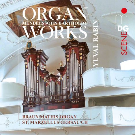 Felix Mendelssohn Bartholdy (1809-1847): Orgelwerke, Super Audio CD