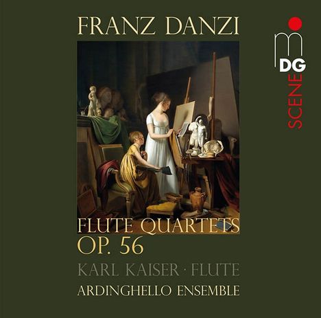 Franz Danzi (1763-1826): Flötenquartette op.56 Nr.1-3, CD