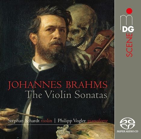 Johannes Brahms (1833-1897): Sonaten für Violine &amp; Klavier Nr.1-3, Super Audio CD