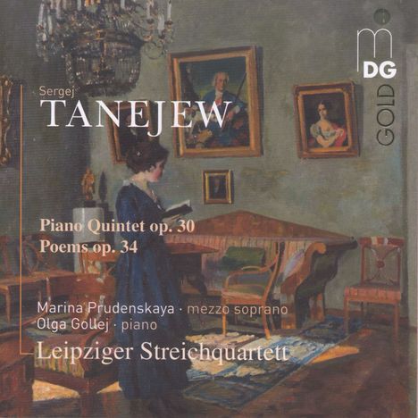 Serge Tanejew (1856-1915): Klavierquintett op.30, CD