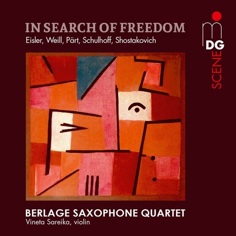 Berlage Saxophone Quartet - In Search of Freedom, Super Audio CD