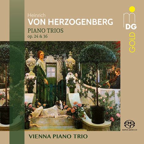 Heinrich von Herzogenberg (1843-1900): Klaviertrios Nr.1 &amp; 2 (op.24 &amp; 36), Super Audio CD