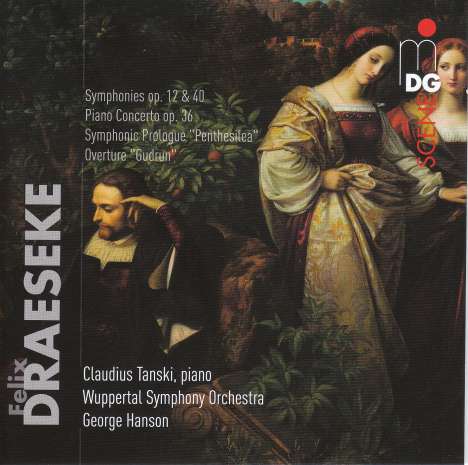 Felix Draeseke (1835-1913): Symphonien Nr.1 &amp; 3 (opp.12 &amp; 40), 2 CDs