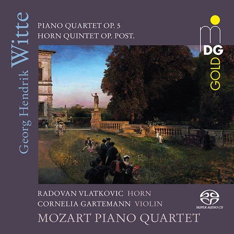 Georg Hendrik Witte (1843-1929): Klavierquartett op.5, Super Audio CD