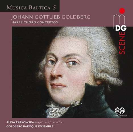 Johann Gottlieb Goldberg (1727-1756): Cembalokonzerte Es-dur &amp; d-moll, Super Audio CD