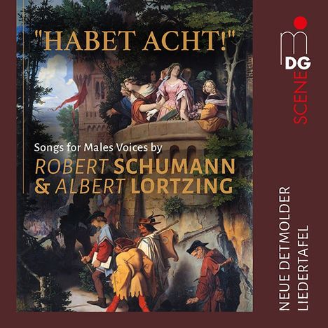Robert Schumann (1810-1856): Werke für Männerchor "Habet Acht", 2 CDs
