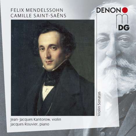 Felix Mendelssohn Bartholdy (1809-1847): Sonaten f.Violine &amp; Klavier Nr.1-3, 2 CDs
