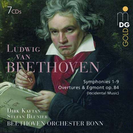 Ludwig van Beethoven (1770-1827): Symphonien Nr.1-9, 7 CDs