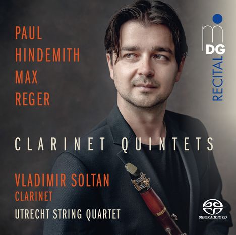 Max Reger (1873-1916): Klarinettenquintett op.146, Super Audio CD