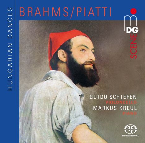 Johannes Brahms (1833-1897): Ungarische Tänze Nr.1-21 (arrangiert für Cello &amp; Klavier von Alfredo Piatti), Super Audio CD