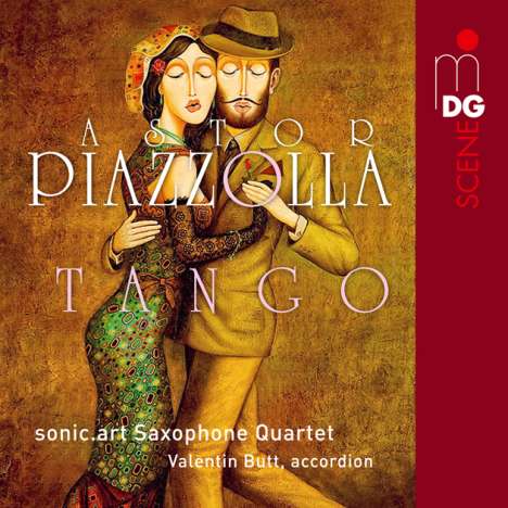 Astor Piazzolla (1921-1992): Tangos für Saxophonquartett, CD