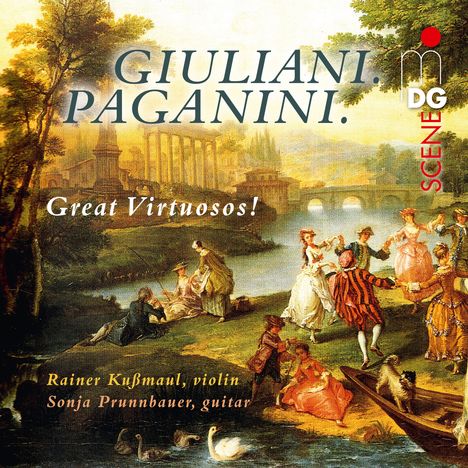 Rainer Kussmaul &amp; Sonja Prunnbauer - Giuliani. Paganini: Great Virtuosos!, 2 CDs