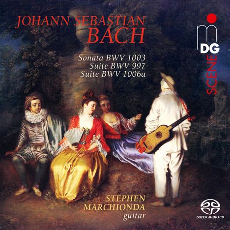 Johann Sebastian Bach (1685-1750): Suiten BWV BWV 997 &amp; 1006a für Gitarre, Super Audio CD