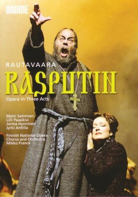 Einojuhani Rautavaara (1928-2016): Rasputin (Oper in 3 Akten), DVD