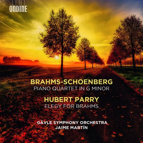 Johannes Brahms (1833-1897): Klavierquartett op.25 (in der Bearbeitung von Schönberg), CD