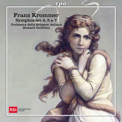 Franz Krommer (1759-1831): Symphonien Nr.4,5,7 (op.102,op.105,WoO), CD