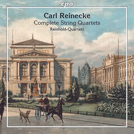 Carl Heinrich Reinecke (1824-1910): Sämtliche Streichquartette, 2 CDs