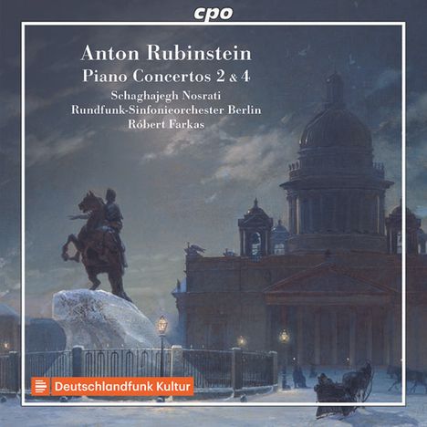 Anton Rubinstein (1829-1894): Klavierkonzerte Nr.2 &amp; 4, CD