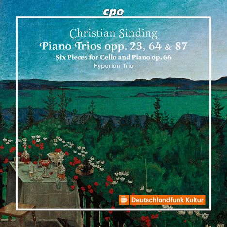 Christian Sinding (1856-1941): Klaviertrios Nr.1-3 (op. 23,64,87), 2 CDs