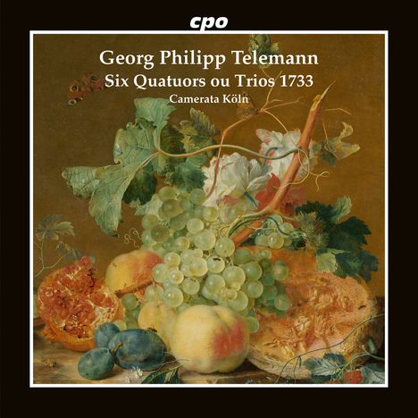 Georg Philipp Telemann (1681-1767): 6 Quatuors ou Trios (1733), CD